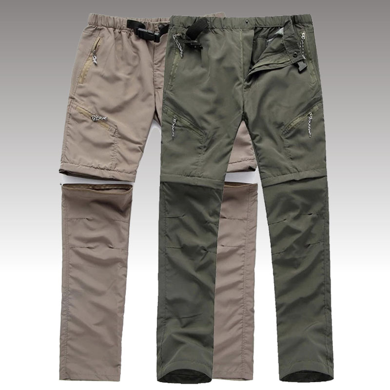 Fishing Pants Waterproof - Summer Detachable Quick Dry Cargo Pants
