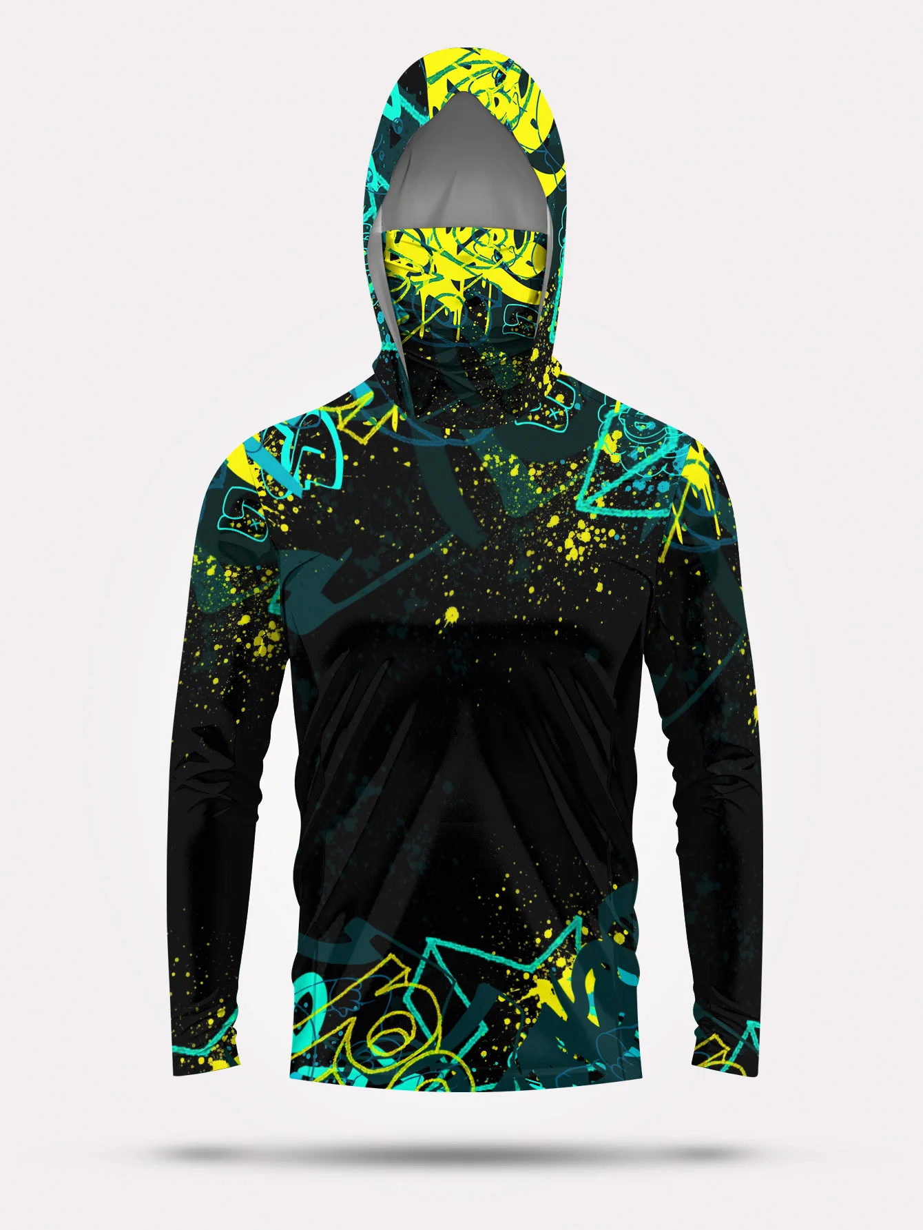 Men UPF50+ Fishing Hoodie With - đánh giá và giá Fishing Mask Sun Protection