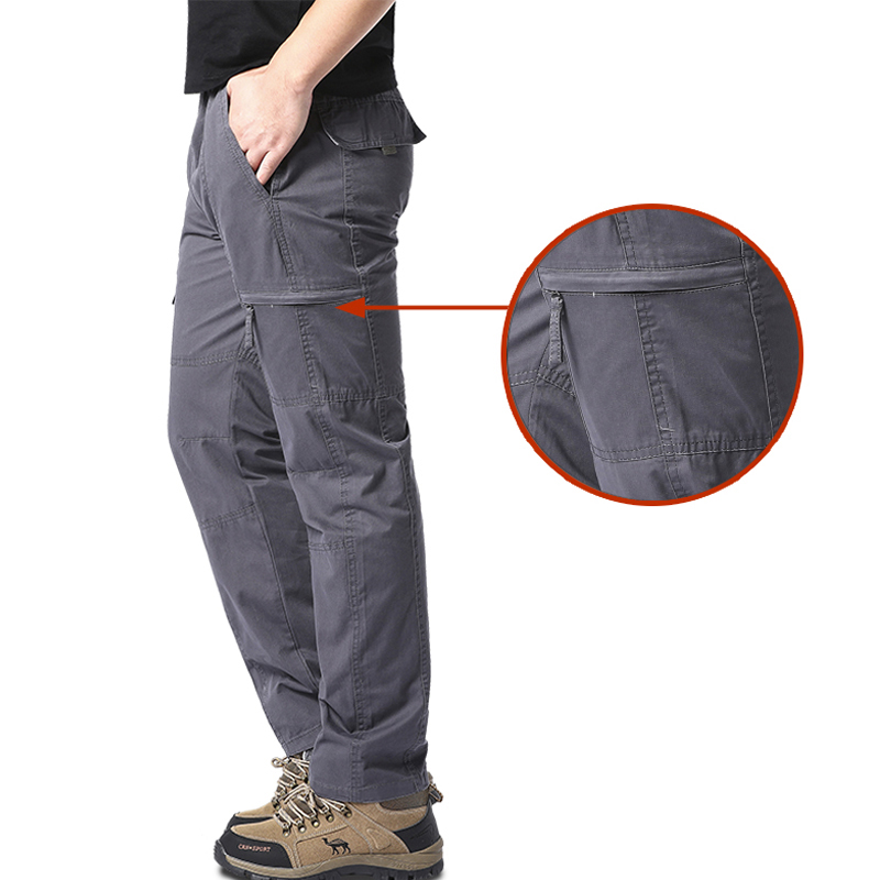 High Quality Men's Cotton Carg - đánh giá và giá Fishing Pants Waterproof
