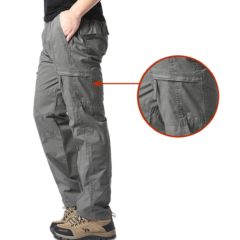 High Quality Men's Cotton Carg - đánh giá và giá Fishing Pants Waterproof