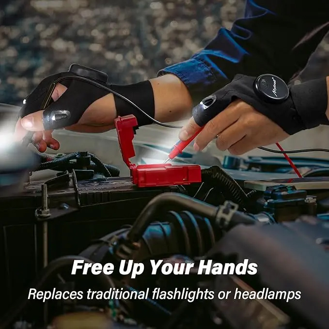 Men's LED Gloves – Light-Up Fi - đánh giá và giá Fishing Gloves