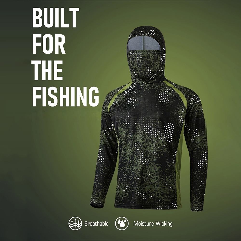 MALFC Fishing Apparel Men Hood - đánh giá và giá Fishing Shirt Uv Protection