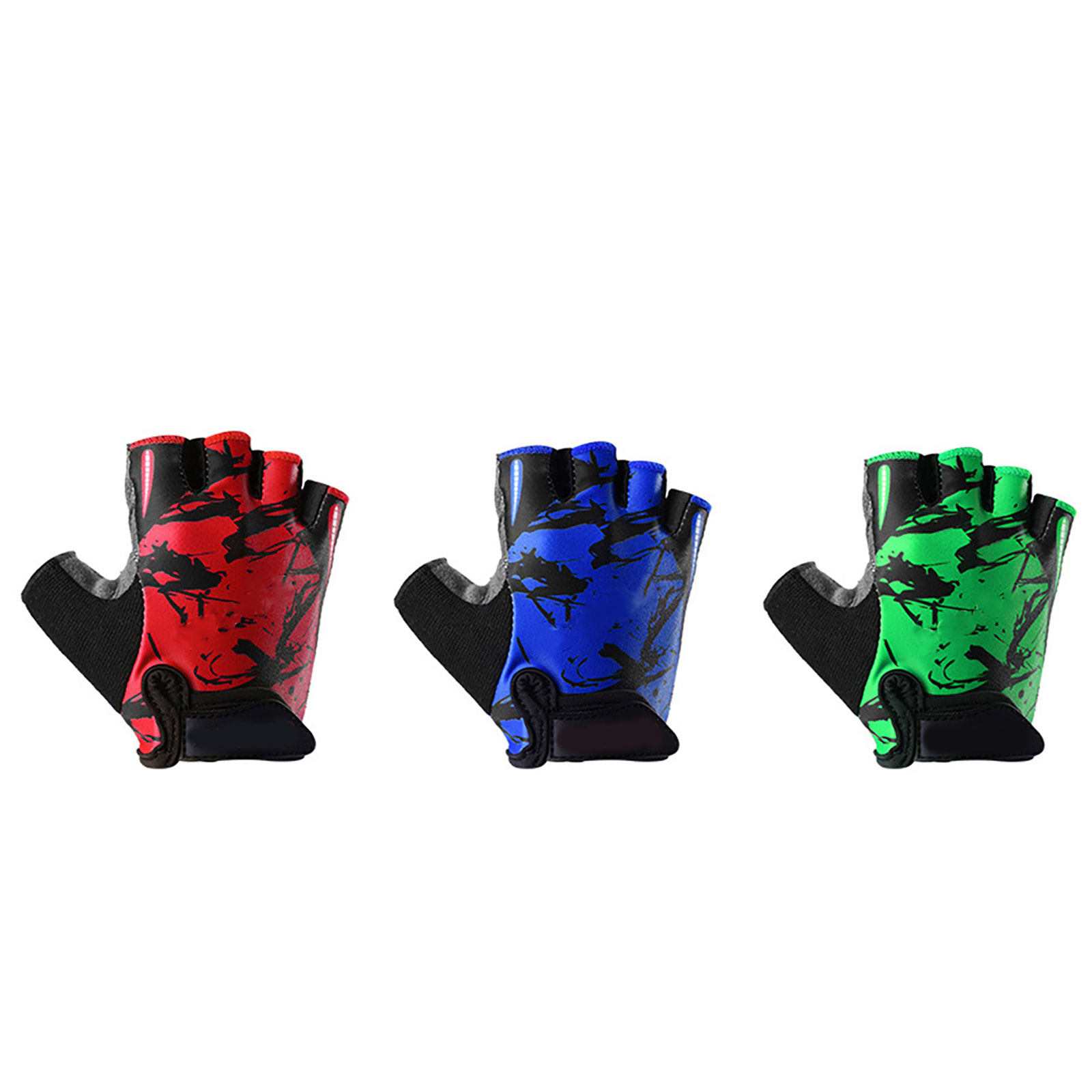 Kids Non Slip Half Finger Glov - đánh giá và giá Fishing Gloves
