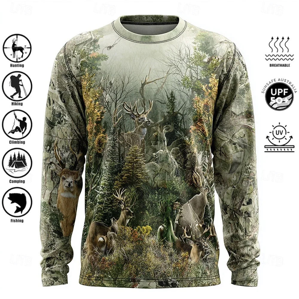 Men Long Sleeve T-shirt Polyes - đánh giá và giá Fishing Shirt Uv Protection